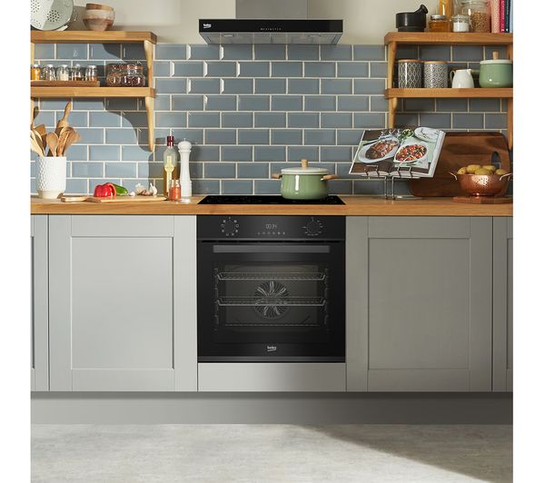 BEKO Pro AeroPerfect RecycledNet BBXIM17300DX Electric Oven - Dark Steel