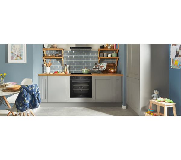 BEKO Pro AeroPerfect RecycledNet BBXIM17300DX Electric Oven - Dark Steel