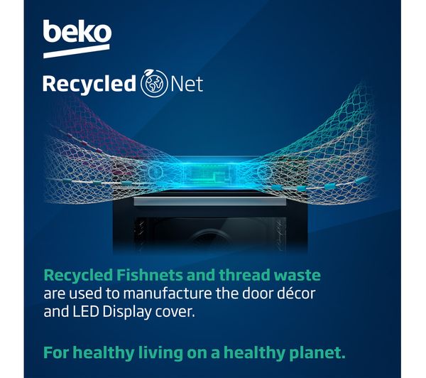 BEKO Pro AeroPerfect RecycledNet BBXIM17300DX Electric Oven - Dark Steel