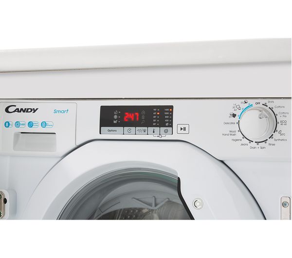 CANDY CBW 48D2E 8 kg 1400 Spin Integrated Washing Machine