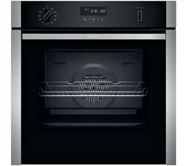 NEFF N50 B6ACH7HH0B Slide&Hide® Electric Pyrolytic Smart Oven - Stainless Steel