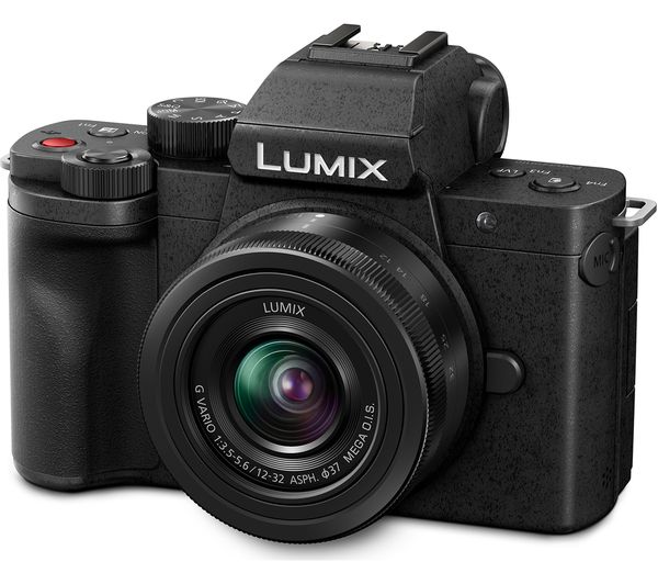PANASONIC Lumix DC-G100 Mirrorless Camera with G Vario 12-32 mm f 3.5-5.6 Asph. Mega O.I.S. Lens & Tripod Grip