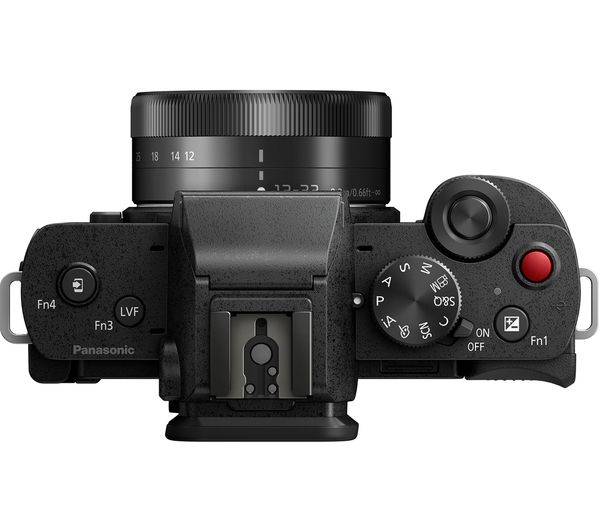 PANASONIC Lumix DC-G100 Mirrorless Camera with G Vario 12-32 mm f 3.5-5.6 Asph. Mega O.I.S. Lens & Tripod Grip