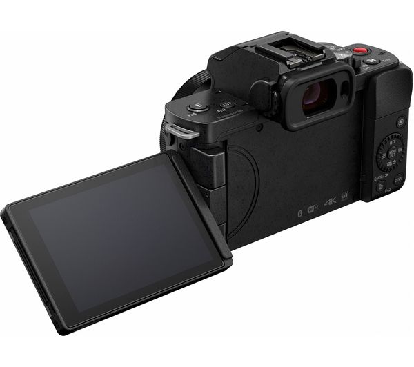 PANASONIC Lumix DC-G100 Mirrorless Camera with G Vario 12-32 mm f 3.5-5.6 Asph. Mega O.I.S. Lens & Tripod Grip