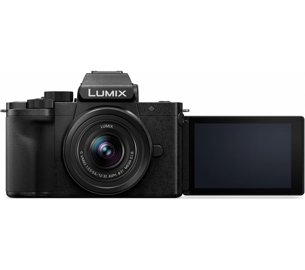 PANASONIC Lumix DC-G100 Mirrorless Camera with G Vario 12-32 mm f 3.5-5.6 Asph. Mega O.I.S. Lens & Tripod Grip