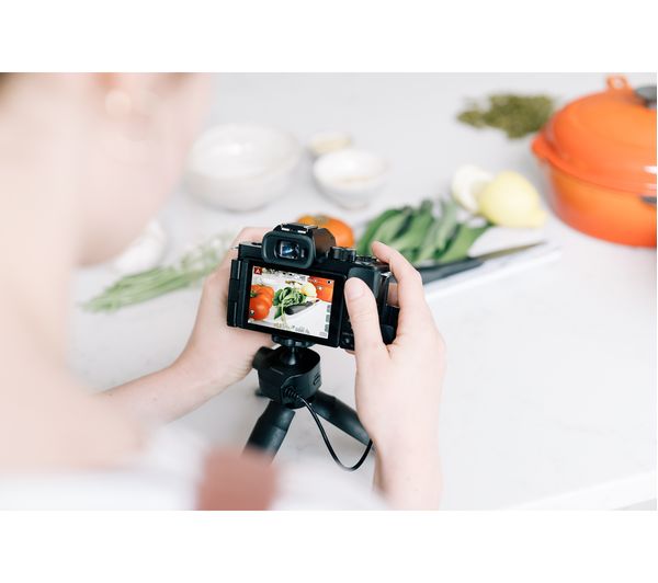 PANASONIC Lumix DC-G100 Mirrorless Camera with G Vario 12-32 mm f 3.5-5.6 Asph. Mega O.I.S. Lens & Tripod Grip