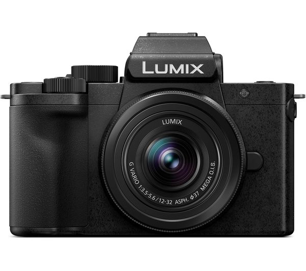 PANASONIC Lumix DC-G100 Mirrorless Camera with G Vario 12-32 mm f 3.5-5.6 Asph. Mega O.I.S. Lens & Tripod Grip