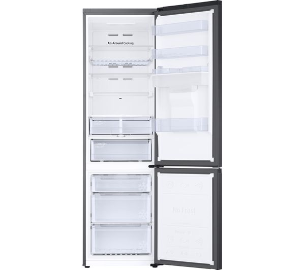 SAMSUNG Series 6 SpaceMax RB38T636DB1 EU 70 30 Fridge Freezer - Black Stainless Steel