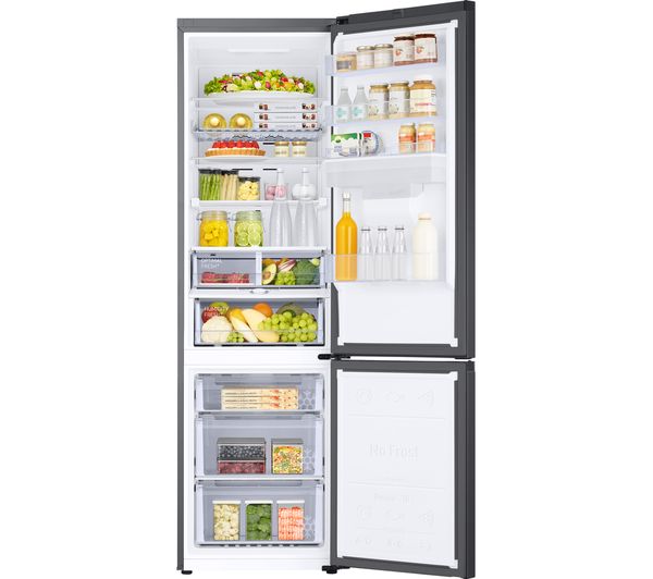 SAMSUNG Series 6 SpaceMax RB38T636DB1 EU 70 30 Fridge Freezer - Black Stainless Steel