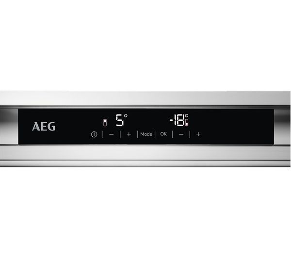 AEG SCE818F6NS Integrated 50 50 Fridge Freezer - Sliding Hinge