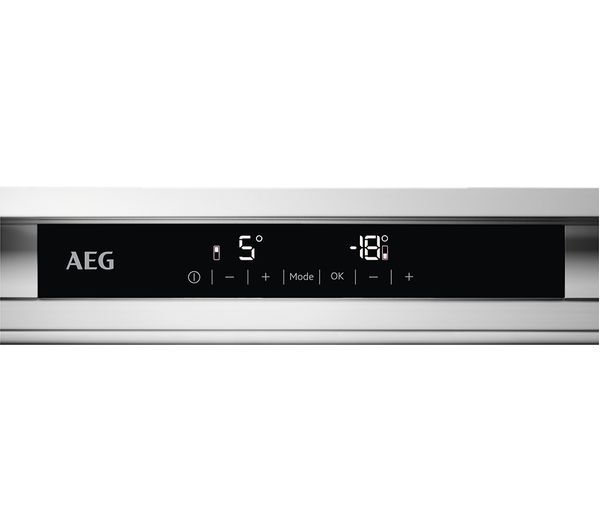 AEG SCE818F6NS Integrated 50 50 Fridge Freezer - Sliding Hinge