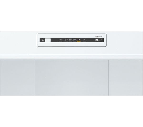 BOSCH Series 2 KGN36NWEAG 60 40 Fridge Freezer - White