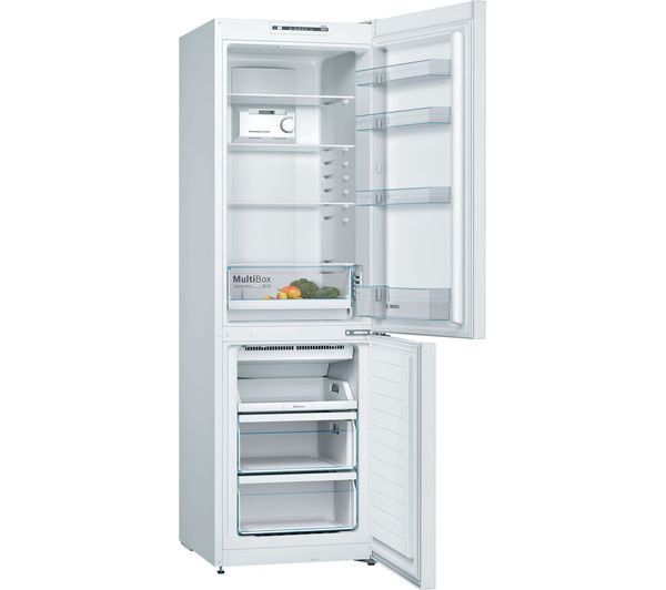 BOSCH Series 2 KGN36NWEAG 60 40 Fridge Freezer - White