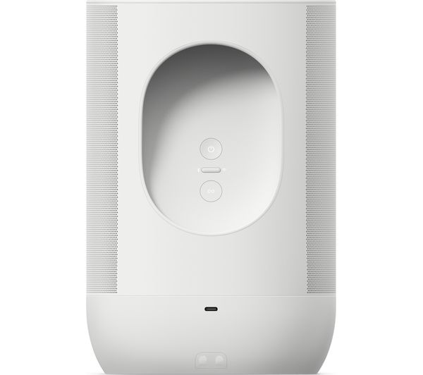 SONOS Move Portable Wireless Multi-room Speaker with Google Assistant & Amazon Alexa - White