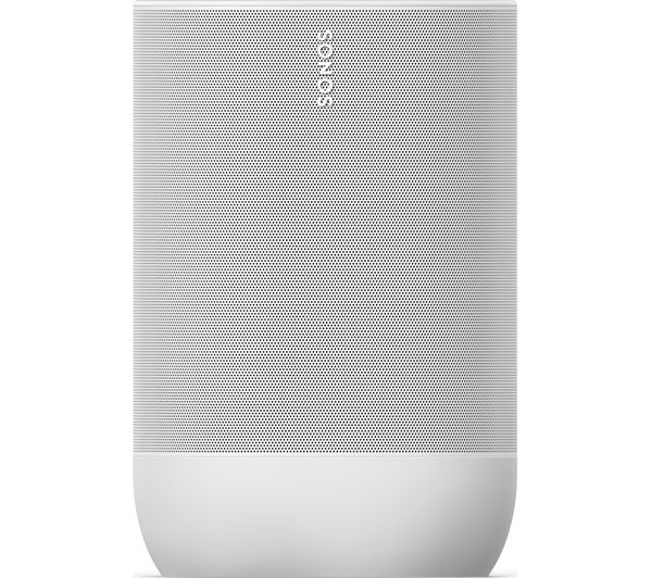 SONOS Move Portable Wireless Multi-room Speaker with Google Assistant & Amazon Alexa - White