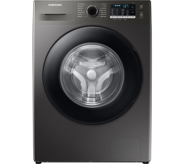 SAMSUNG Series 5 ecobubble WW80TA046AX EU 8 kg 1400 Spin Washing Machine - Graphite
