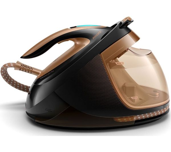PHILIPS PerfectCare Elite Plus GC9682 86 Steam Generator Iron - Black & Gold