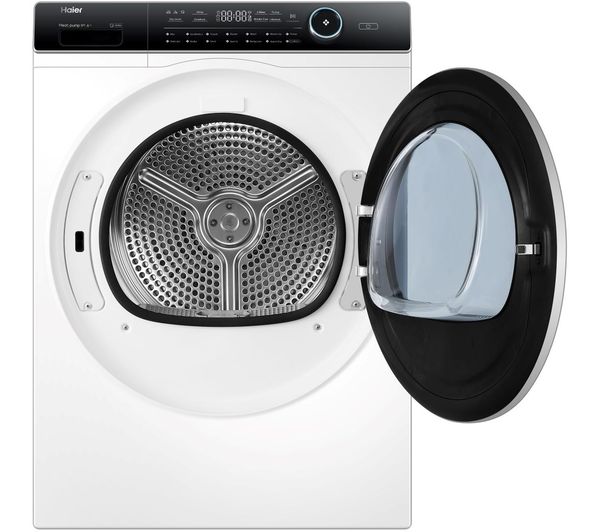 HAIER HD90-A2979 9 kg Heat Pump Tumble Dryer - White