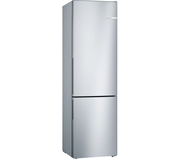 BOSCH Series 4 KGV39VLEAG 70 30 Fridge Freezer - Inox