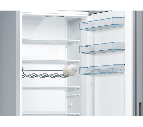 BOSCH Series 4 KGV39VLEAG 70 30 Fridge Freezer - Inox