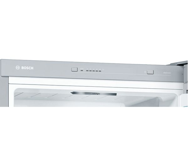 BOSCH Series 4 KGV39VLEAG 70 30 Fridge Freezer - Inox