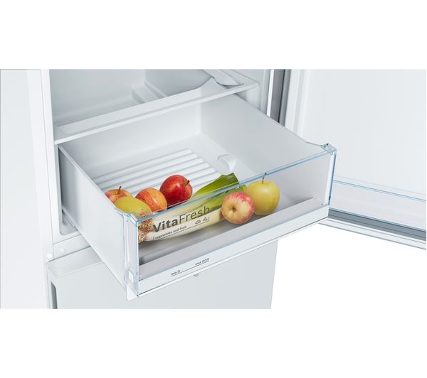 BOSCH Series 4 KGV39VWEAG 70 30 Fridge Freezer - White