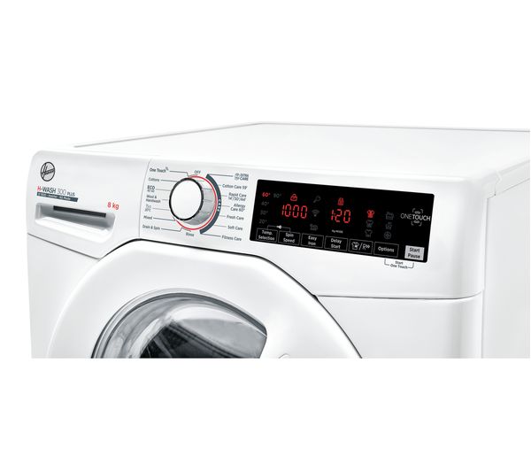 HOOVER H-Wash 300 H3W 68TME NFC 8 kg 1600 Spin Washing Machine - White