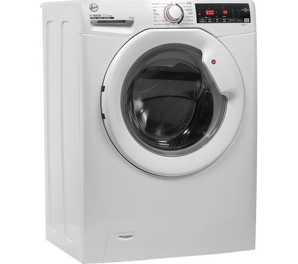 HOOVER H-Wash 300 H3W 68TME NFC 8 kg 1600 Spin Washing Machine - White