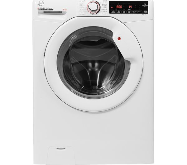 HOOVER H-Wash 300 H3W 68TME NFC 8 kg 1600 Spin Washing Machine - White