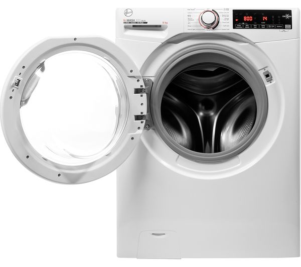 HOOVER H-Wash 300 H3W 68TME NFC 8 kg 1600 Spin Washing Machine - White