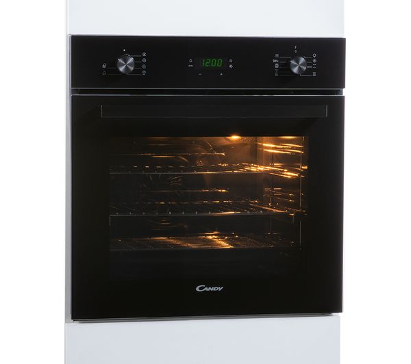 CANDY FCTK626N Electric Pyrolytic Oven - Black