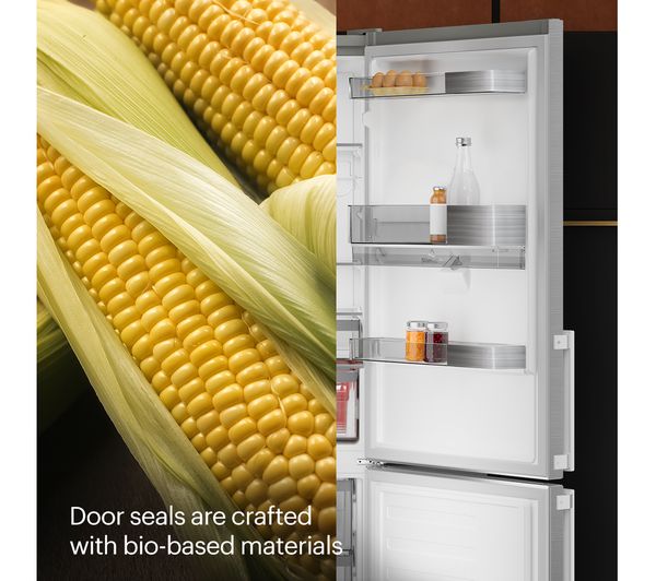 GRUNDIG BioFridge VitaminZone GKN67920DX 60 40 Fridge Freezer - Stainless Steel