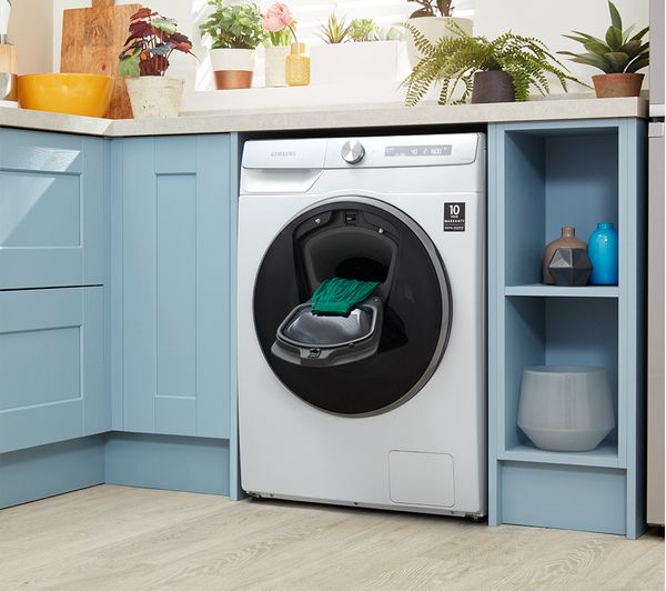 SAMSUNG Series 9 QuickDrive WW90T986DSH S1 WiFi-enabled 9 kg 1600 Spin Washing Machine - White