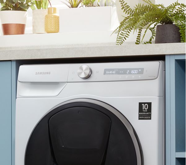 SAMSUNG Series 9 QuickDrive WW90T986DSH S1 WiFi-enabled 9 kg 1600 Spin Washing Machine - White