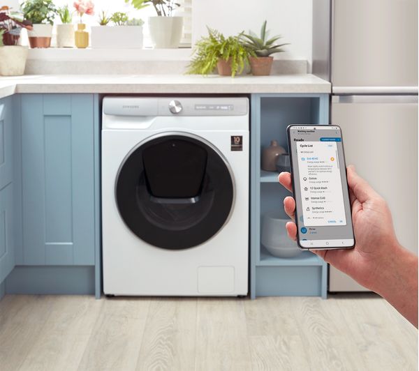 SAMSUNG Series 9 QuickDrive WW90T986DSH S1 WiFi-enabled 9 kg 1600 Spin Washing Machine - White