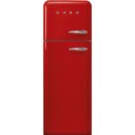 SMEG FAB30LRD5UK 70 30 Fridge Freezer - Red