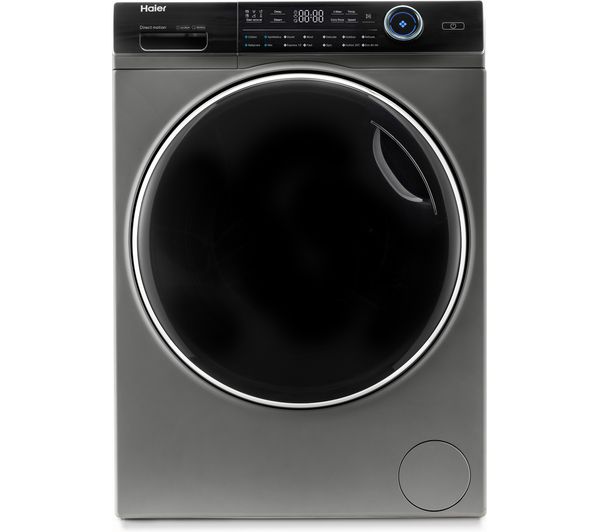 HAIER I-Pro Series 7 HW80-B14979S 8 kg 1400 Spin Washing Machine - Graphite