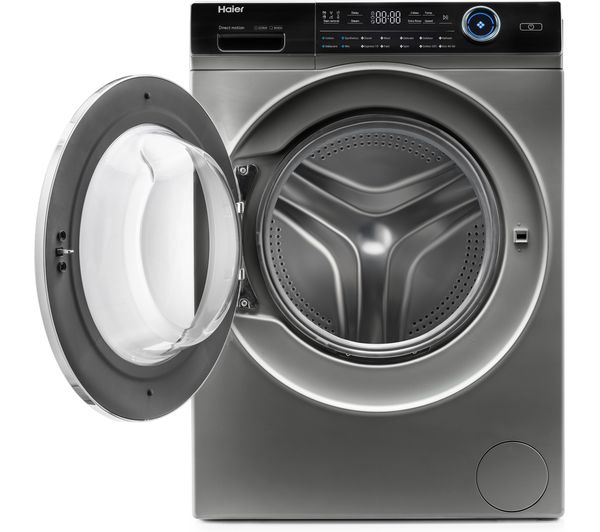 HAIER I-Pro Series 7 HW80-B14979S 8 kg 1400 Spin Washing Machine - Graphite