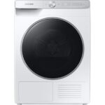 SAMSUNG Series 9 OptimalDry DV90T8240SH S1 WiFi-enabled 9 kg Heat Pump Tumble Dryer - White