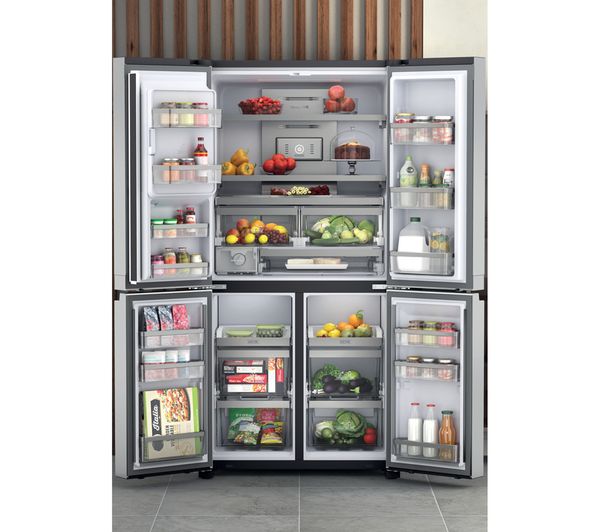 HOTPOINT HQ9I MO1L UK Fridge Freezer - Stainless Steel