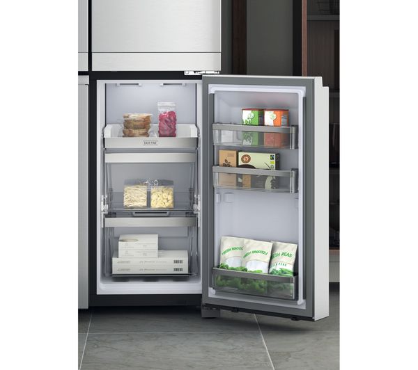 HOTPOINT HQ9I MO1L UK Fridge Freezer - Stainless Steel