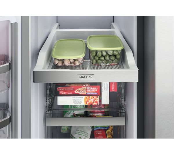 HOTPOINT HQ9I MO1L UK Fridge Freezer - Stainless Steel
