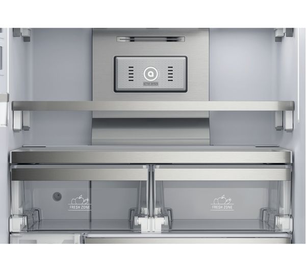 HOTPOINT HQ9I MO1L UK Fridge Freezer - Stainless Steel