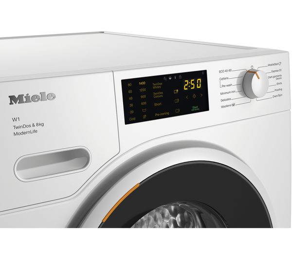 MIELE W1 TwinDos WWD 660 WiFi-enabled 8 kg 1400 Spin Washing Machine - White