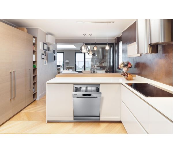 SAMSUNG DW60M5050FW Full-size Dishwasher - White