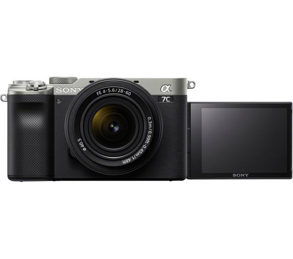 SONY a7 C Mirrorless Camera with FE 28-60 mm f 4-5.6 Lens - Silver