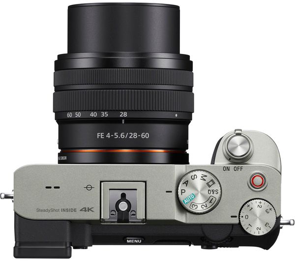 SONY a7 C Mirrorless Camera with FE 28-60 mm f 4-5.6 Lens - Silver