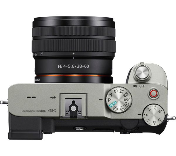 SONY a7 C Mirrorless Camera with FE 28-60 mm f 4-5.6 Lens - Silver