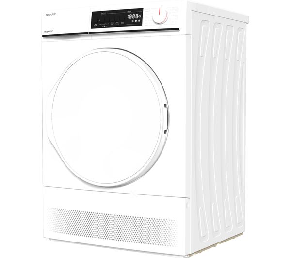 SHARP KD-NCB8S7PW9 8 kg Condenser Tumble Dryer - White