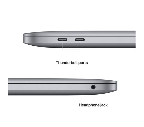APPLE MacBook Pro 13.3" (2022) - M2 512 GB SSD Space Grey